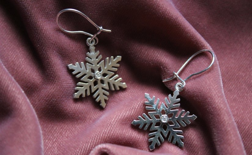 Snowflake Earrings: a review of ethical fine jewellery from Ingle & Rhode